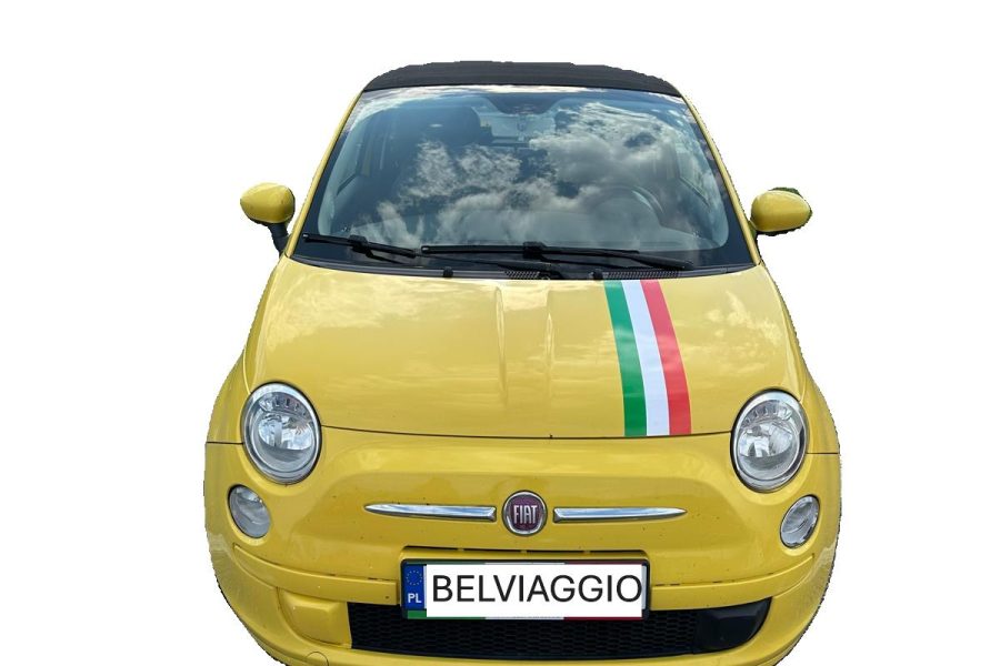 Fiat 500 Cabrio ŻÓŁTO/CZARNY